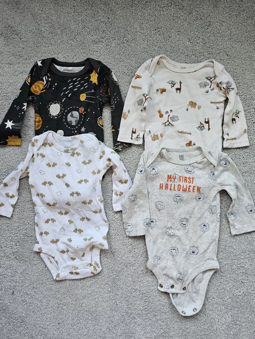 29pc baby boy clothing 0 3 month bunting onesie footies pants holiday sweatshirt